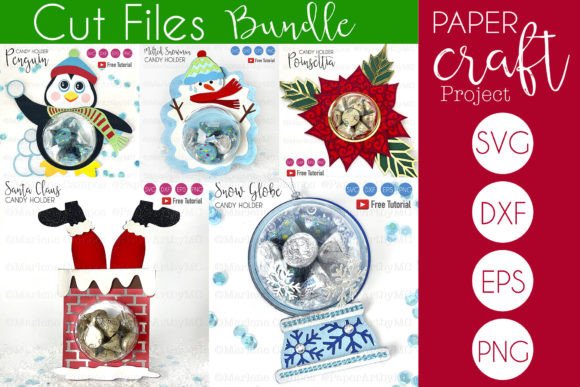 Christmas Candy Holder SVG Bundle Review
