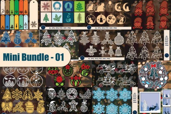 Christmas Decor SVG Mini Crafts Bundle-1 Review