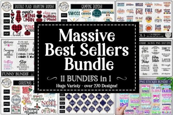 Massive Best Selling SVG Bundle for Crafts