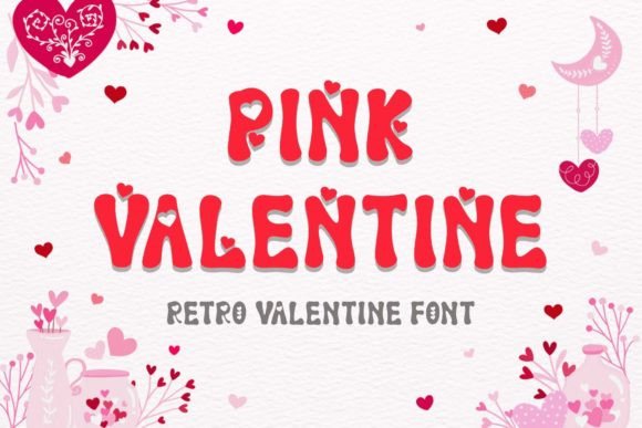 Pink Valentine: A Display Asset for Editorial Design
