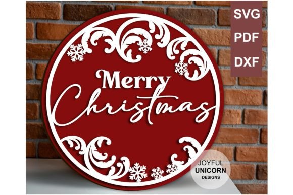 Reviewing the Merry Christmas Door Sign SVG