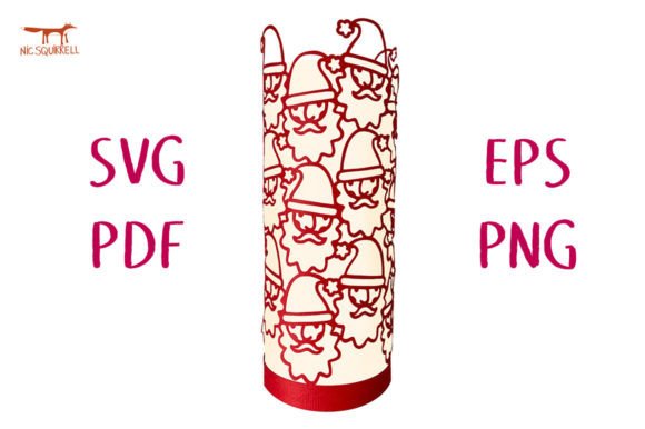 Santa Claus Christmas Lantern SVG Cut: A Designer’s Review