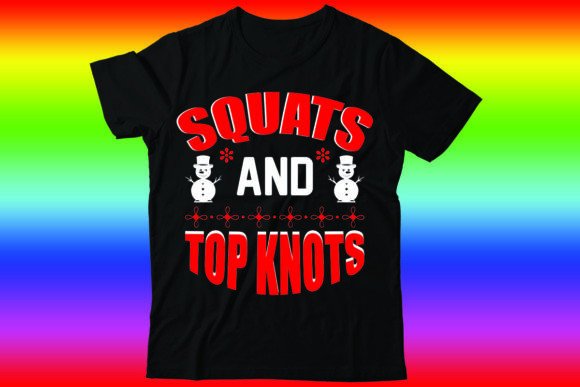 Squats and Top Knots: Bold T-Shirt Designs for Fitness Brands